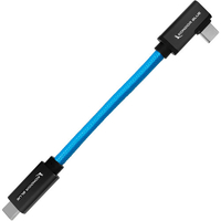 Kondor Blue USB C to USB C Cable for SSD Recording & Charging - 12cm