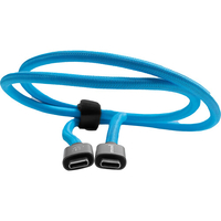Kondor Blue Thunderbolt 4 USB 4.0 Type C Cable - 91.4cm - Blue