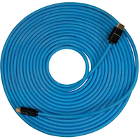 Kondor Blue HDMI 4K 30HZ Braided Cable - 7.6m - Blue