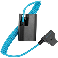 Kondor Blue D-Tap to Canon LPE6 Dummy Battery Cable - Blue