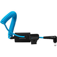 Kondor Blue Coiled D-Tap to 19.5V Regulated DC for Sony FX9/FX6 Cable