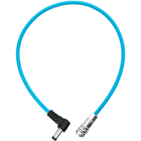 Kondor Blue BMPCC 4K/6K Weipu to DC Male 5.5 x 2.5mm Power Adapter Cable - Blue