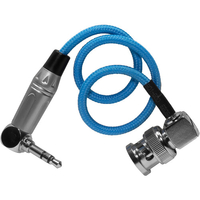 Kondor Blue 25cm BNC to 3.5mm Right Angle Time Code Cable