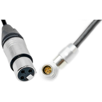 Kondor Blue 5 Pin Lemo to XLR Audio Cable for ARRI Alexa and Z Cam Flagship - Black