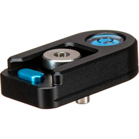 Kondor Blue Bubble Level Cold Shoe with Safety Release - Black