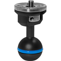 Kondor Blue Ball Head to ARRI Rosette for Magic Arms - Black