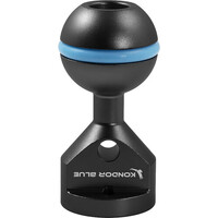 Kondor Blue Ball Head to 3/8 Inch Accessory Mount for Magic Arms - Black