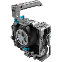 Kondor Blue BMPCC 6K Pro Battery Grip Cage with Top Handle - Space Grey