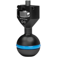 Kondor Blue (1/4 Inch) Ball Head for Magic Arms - Black