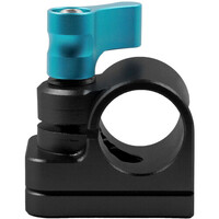 Kondor Blue 15mm Rod Clamp to Accessory Mount - Black