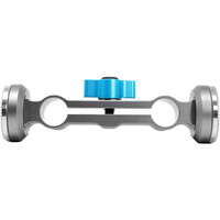 Kondor Blue 15mm Arri Rosette Dual Rod Clamp - Space Grey