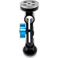 Kondor Blue 15mm Arri Rosette Dual Rod Clamp - Black