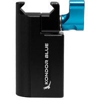 Kondor Blue Baby Pin 5/8 Inch Spigot Receiver to NATO Clamp Adapter - Black