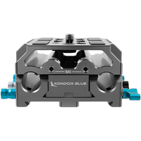 Kondor Blue LWS ARRI Bridge Plate For Cinema Cameras With Riser for RED KOMODO - Space Grey