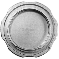 Kondor Blue Fujifilm X Cine Cap Metal Body Cap for Camera Lens Port - Space Grey