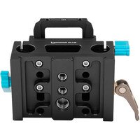 Kondor Blue 15mm LWS Arri/501 Side Loading Baseplate for Red Komodo, BMPCC & Mirrorless - Black