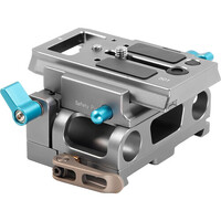 Kondor Blue 15mm LWS Arri/501 Side Loading Baseplate for Red Komodo, BMPCC & Mirrorless - Space Grey