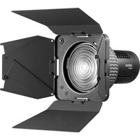 Godox FLS5 Fresnel Mount and Barndoor for LED Lights
