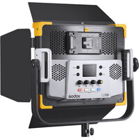 Godox LD75R RGB LED Light Panel with Barndoors