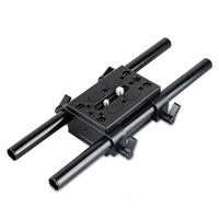 SmallRig Bottom Mount Plate with Dual 15mm Rod Clamp 1798