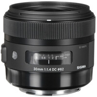 Sigma 30mm f/1.4 DC HSM Art Lens for Canon