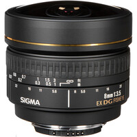 Sigma 8mm f/3.5 Ex DG Fisheye Circular Lens for Nikon
