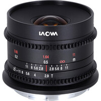 Laowa 9mm T2.9 Zero-D Cine Lens - Canon RF 