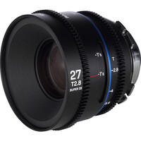 Laowa Nanomorph 27mm T2.8 1.5x S35 Anamorphic Lens - ARRI PL & Canon EF - Blue Flare