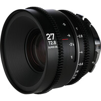 Laowa Nanomorph 27mm T2.8 1.5x S35 Anamorphic Lens - ARRI PL and Canon EF - Silver Flare