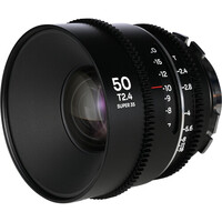 Laowa Nanomorph 50mm T2.4 1.5x S35 Anamorphic Lens - ARRI PL & Canon EF - Silver Flare