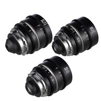 Laowa Nanomorph S35 Prime 3 Lens Bundle - ARRI PL & Canon EF - Silver Flare
