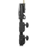 Manfrotto 126BSU Heavy Duty Steel Cine Stand, Black - 11' - 3.3m