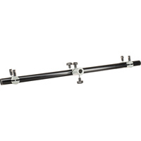 Manfrotto 154 Triple Microphone Holder Bar - Black