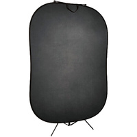Manfrotto LL LB5721 Vintage Collapsible Background - Walnut/Pewter, 5 x 7'