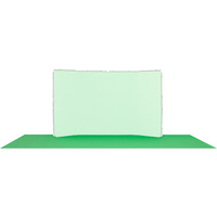 Manfrotto LL LB7781 Chroma-Key Vinyl Background - Green, 9 x 19.7'