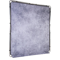 Manfrotto LL LB7930 EzyFrame Vintage Background Kit 6.5 x 7.5' - Concrete