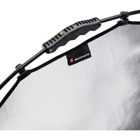 Manfrotto LL LR3331 Halo Compact Plus Reflector - Silver/White, 38"
