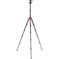 Manfrotto MKELES5RD-BH Element Small Aluminium Traveler Tripod - Red