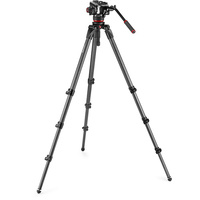 Manfrotto MVK504XCTALL 504X Fluid Video Head with 536 Carbon Fiber Tripod