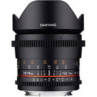 Samyang 16mm T2.6 VDSLR UMC II Cinema Lens for Canon EF
