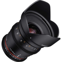 Samyang 20mm T1.9 VDSLR UMC II Cinema Lens for Canon EF