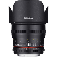Samyang 50mm T1.5 VDSLR UMC II Cinema Lens for Nikon