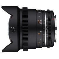 Samyang 14mm T3.1 II VDSLR Cinema Lens for Sony FE
