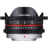 Samyang 7.5mm T3.8 Fisheye VDSLR UMC II Cinema Lens for MFT
