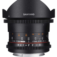 Samyang 8mm T3.8 Fisheye VDSLR UMC II Cinema Lens for MFT