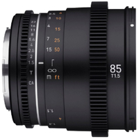 Samyang 85mm T1.5 II VDSLR Cinema Lens for MFT