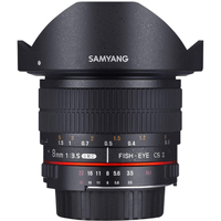 Samyang 8mm f/3.5 Fisheye UMC II Lens for Nikon AE