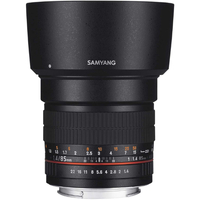 Samyang 85mm f/1.4 UMC II Lens for Nikon AE