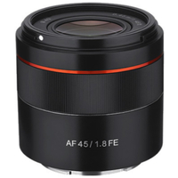 Samyang 45mm f/1.8 AutoFocus UMC II Lens for Sony FE