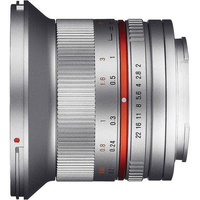 Samyang 12mm f/2 UMC II Lens for Fujifilm X - Silver